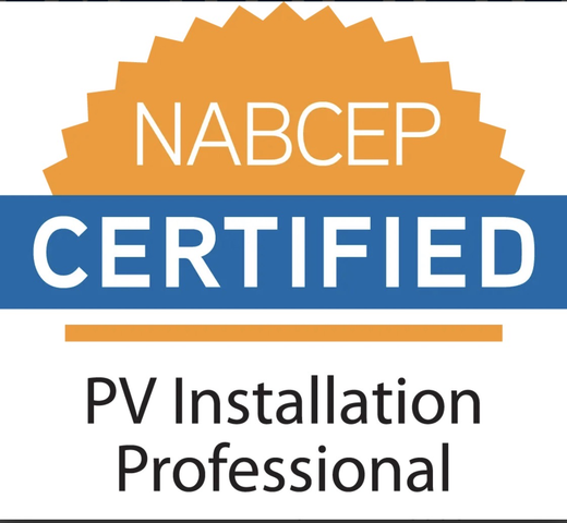 NABCEP Certified PV Installation Professional